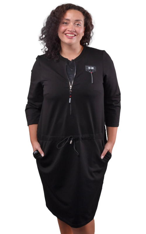 Платье женское с молнией 248192