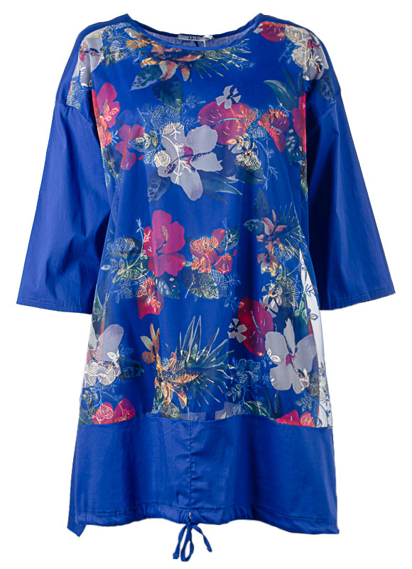 Платье женское комбинированное 251129