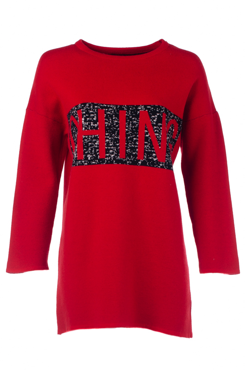 Джемпер женский с принтом 2300735