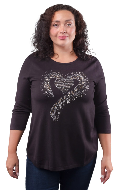 Джемпер женский со стразами 252489