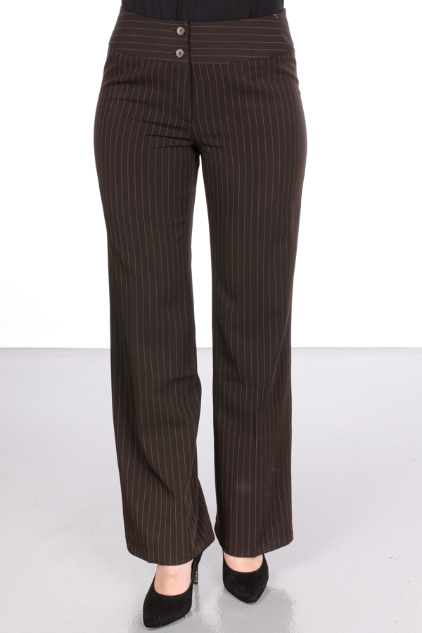 Брюки женские в полоску 4157