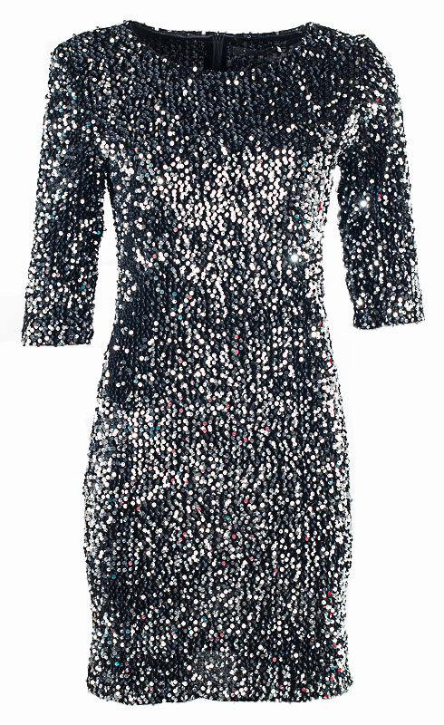 Платье женское с пайетками 250141