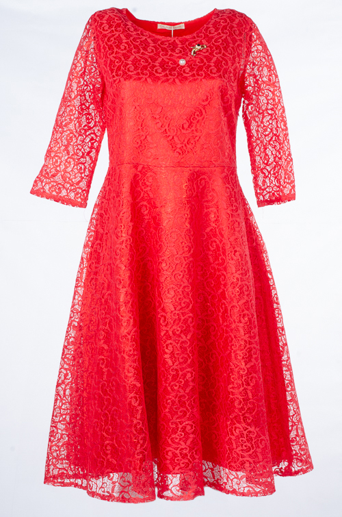 Платье женское гипюровое 248508