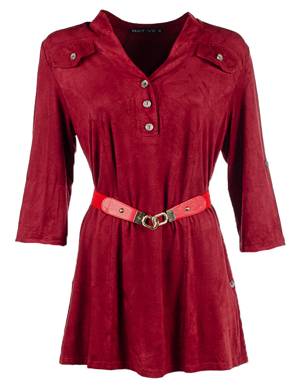 Туника женская с ремнем 251330