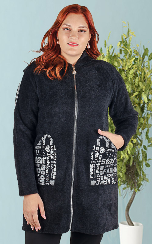 Кардиган женский с капюшоном 251763