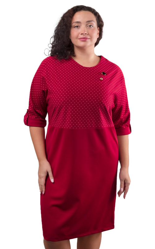 Платье женское в горошек 252548