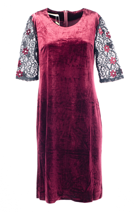 Платье женское бархатное 4045
