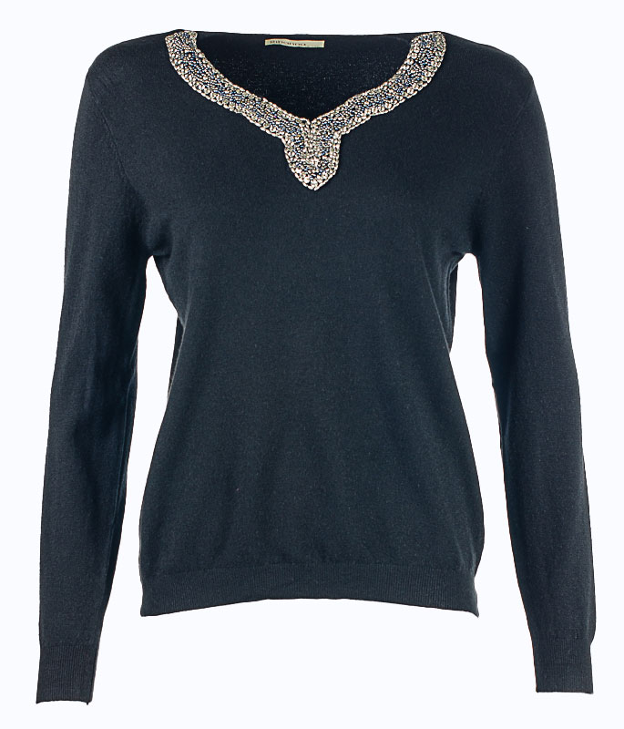 Джемпер женский с декором 250630