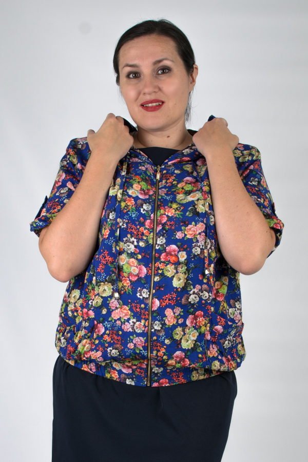 Жакет женский на молнии 2904