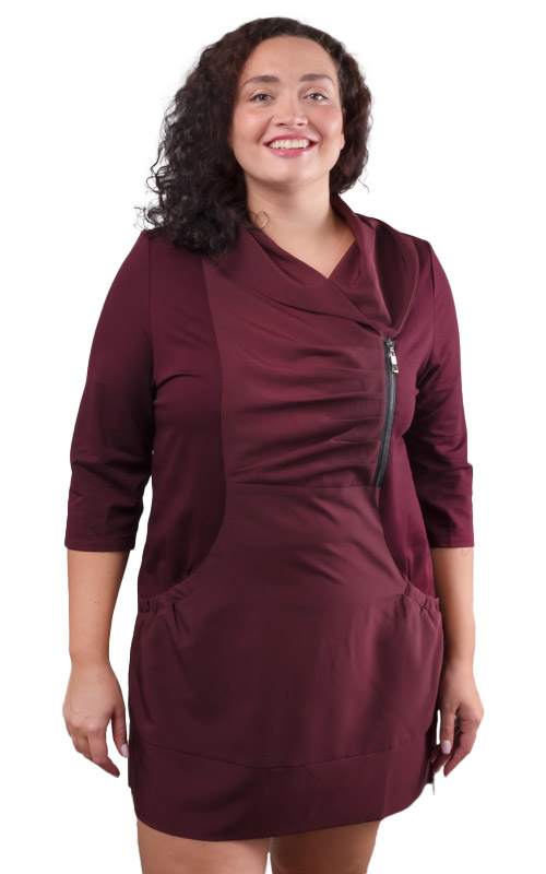 Платье женское с молнией 249814