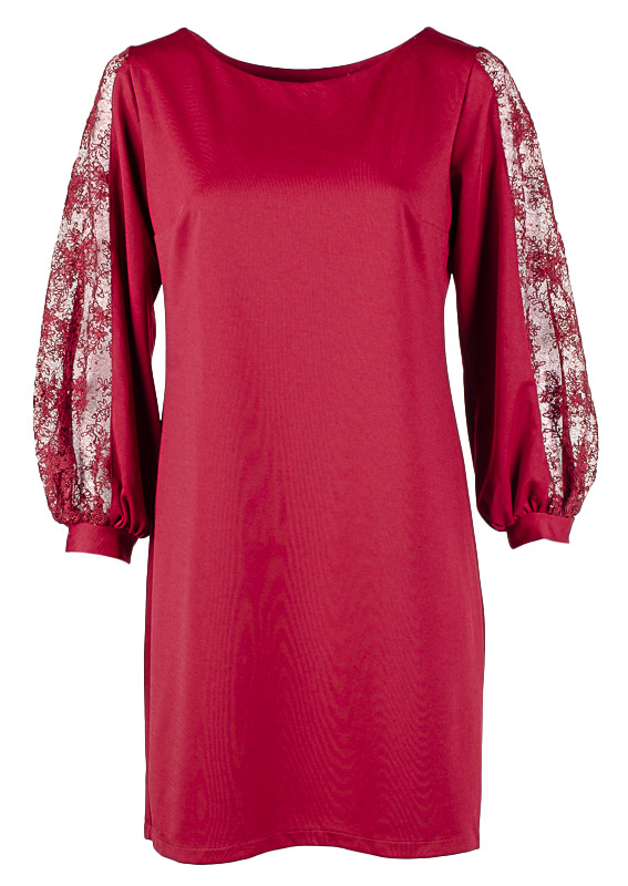 Платье женское рукав гипюр 251954