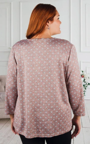 Кофта женская в горох 252455 фото 3