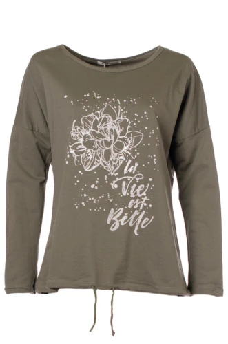 Кофта женская с принтом 248100