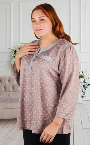 Кофта женская в горох 252455 фото 2