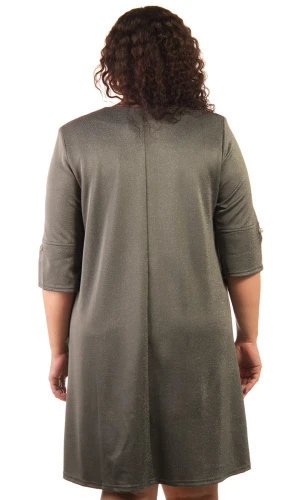 Платье женское с люрексом 253421 фото 3