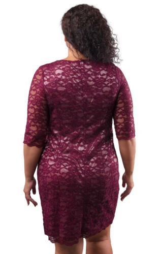 Платье женское гипюровое 250917 фото 3