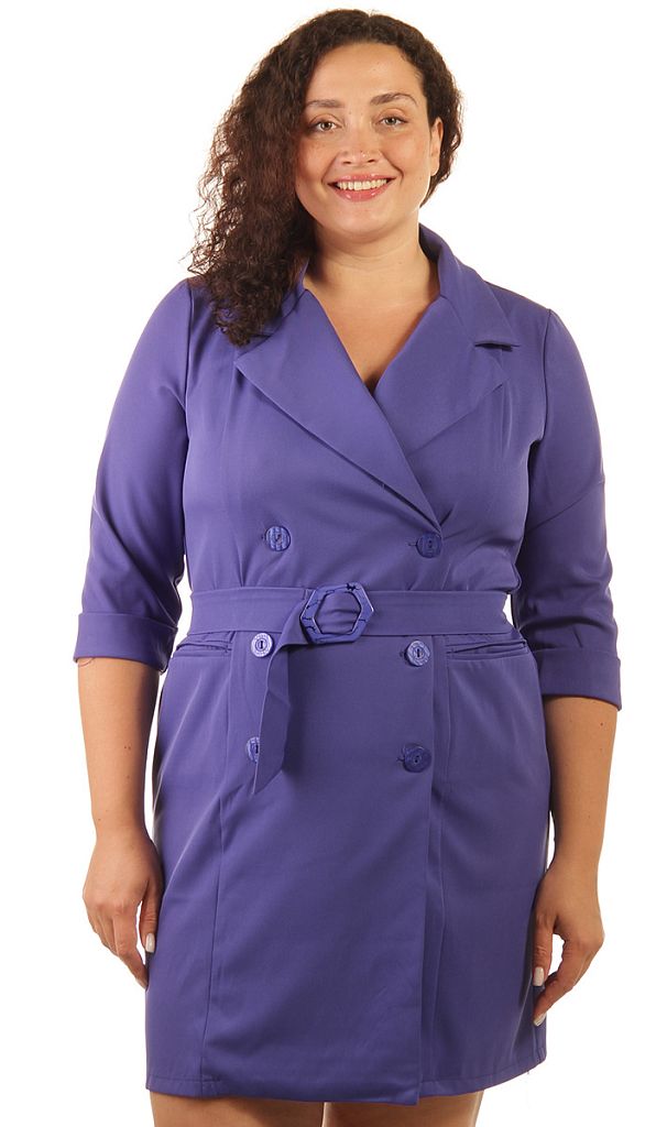 Платье женское на пуговицах 253453