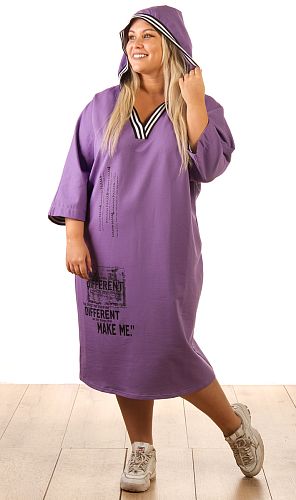 Платье с капюшоном 253194