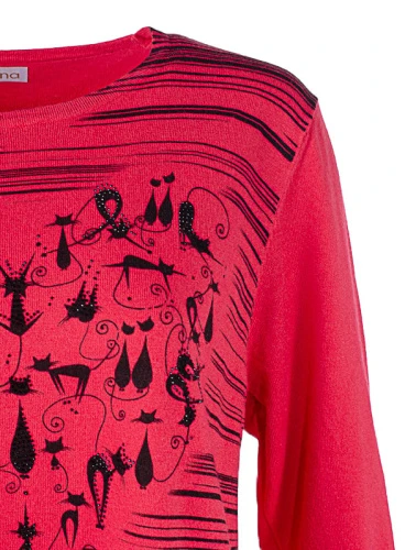 Джемпер женский со стразами 250637 фото 2