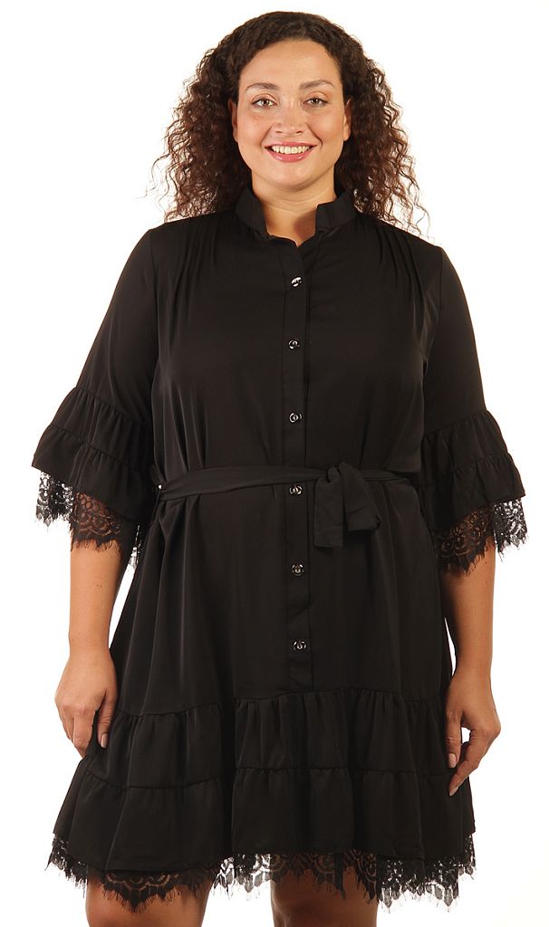 Платье женское ярусное 253343