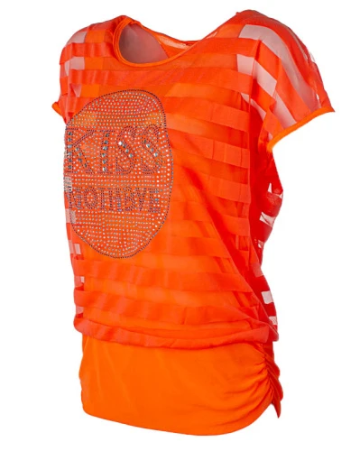 Футболка женская со стразами 251173 фото 3