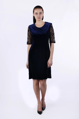 Платье женское бархатное 4045