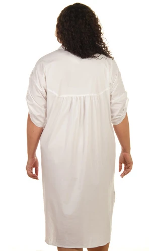 Платье-рубашка женское с принтом 253316 фото 3
