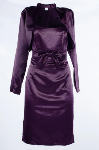 Платье женское атласное с болеро 248583