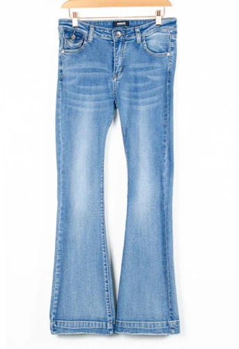 Джинсы женские клёш 249136