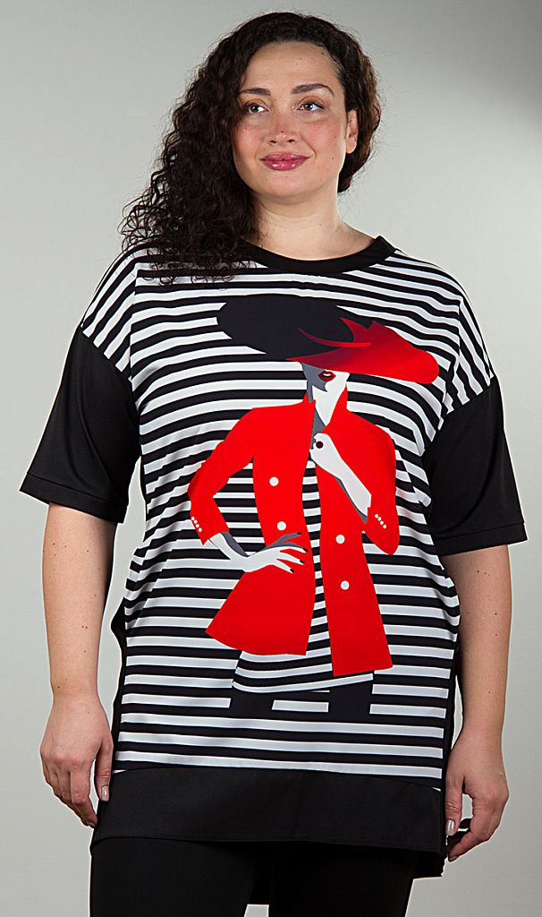 Туника женская с принтом 253054