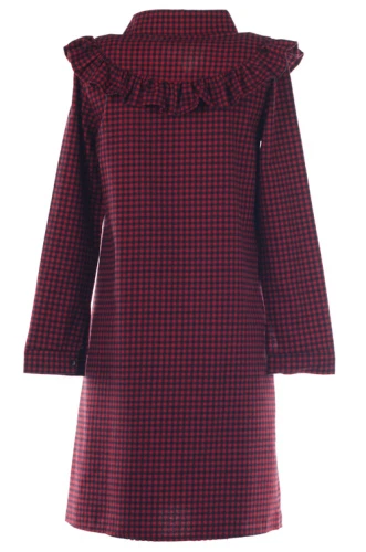 Платье-рубашка в клетку 2298004 фото 2