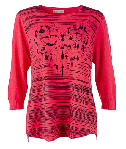 Джемпер женский со стразами 250637