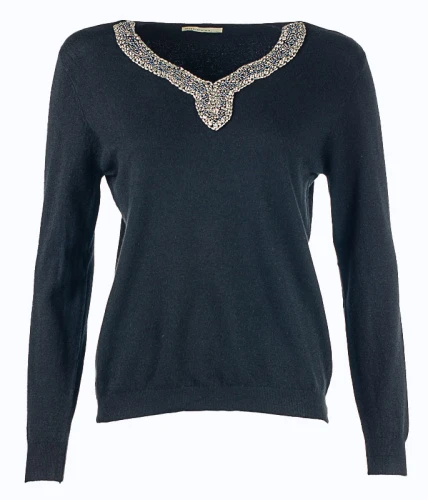 Джемпер женский с декором 250630