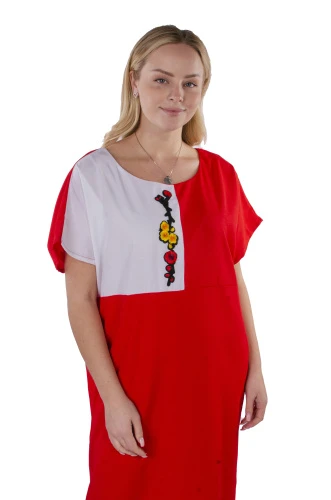 Платье женское с вышивкой 2300493 фото 2