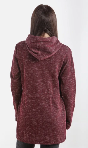 Кардиган женский трикотажный с капюшоном 252992 фото 2