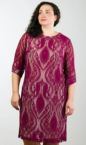 Платье женское гипюровое 253063