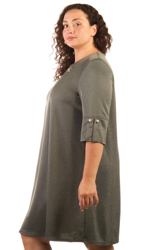 Платье женское с люрексом 253421 фото 2